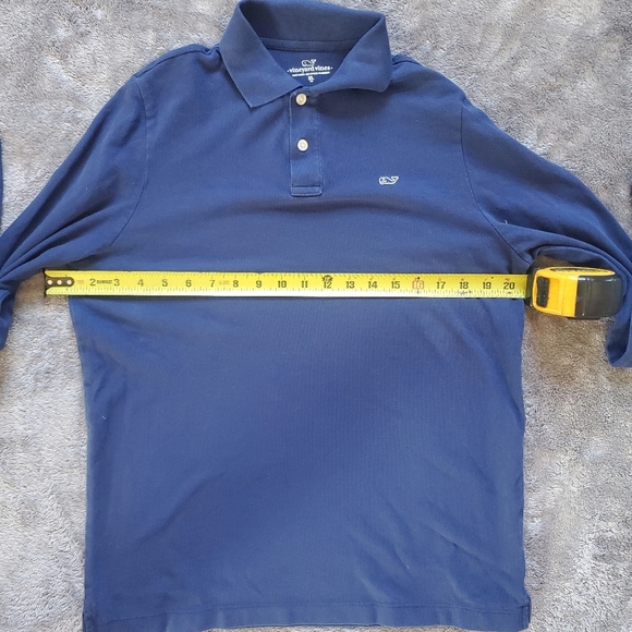 Vineyard Vines Boys' Long-Sleeve Surf Polo Size XL (18) - Picture 7 of 8